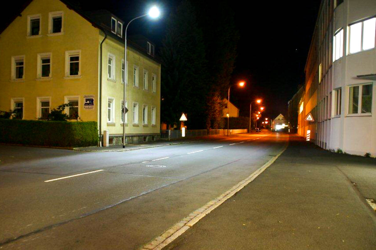 Strassenbeleuchtung Gemeinde Selb