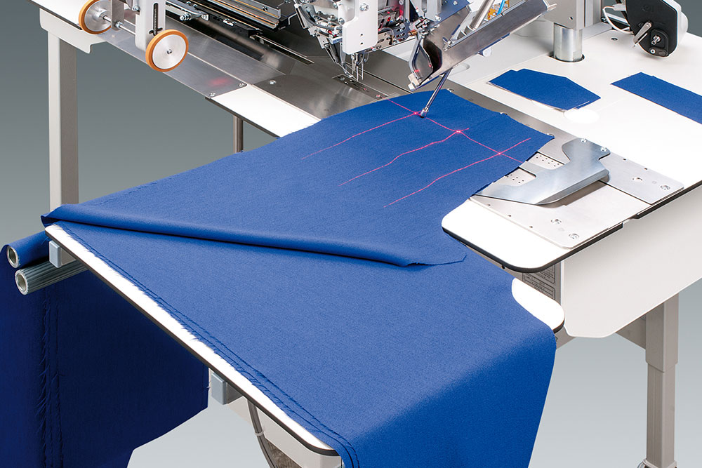 Laser in der Textilverarbeitung