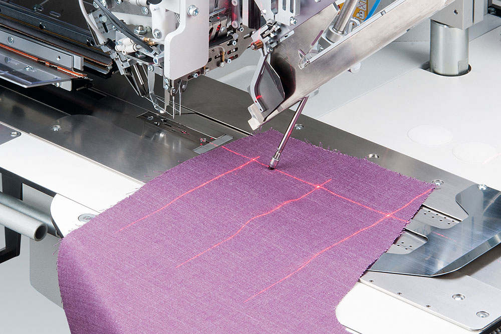 Laser in der Textilverarbeitung