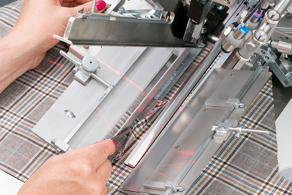 Laser in der Textilverarbeitung